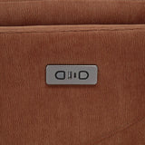 Adler Upholstered Power Swivel Glider Recliner Rust - 610433P