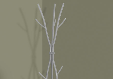 Coat Rack, Hall Tree, Free Standing, 11 Hooks, Entryway, Contemporary & Modern