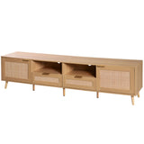 TV Stand, Media Console With Cable Management