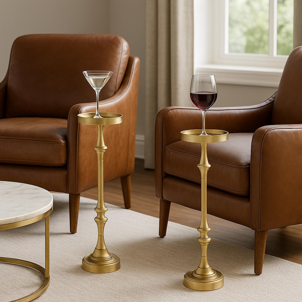 Martini Side Tables (Set of 2)