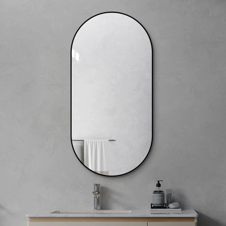 Modern Framed Bathroom Vanity Mirror