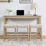 4 Piece Bar Table Set With Power Outlet