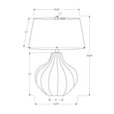 Lighting, Table Lamp, Ceramic, Transitional - Blue