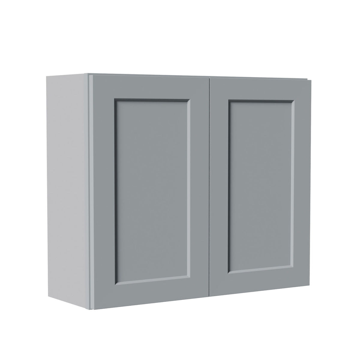 Shaker Wall Cabinet With Soft Close Hinges, Adjustable Shelves, Double Door