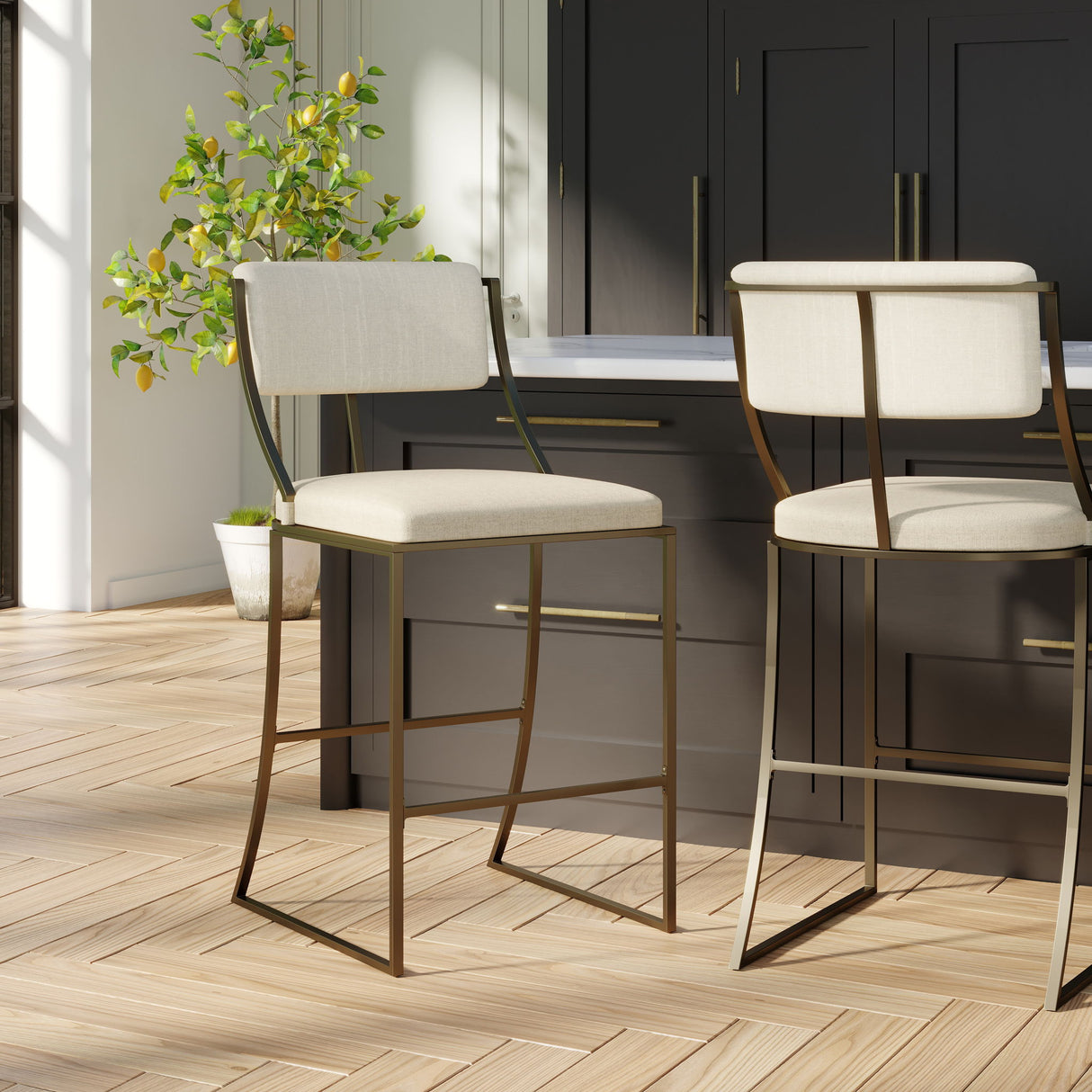 Stool With Back