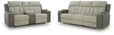 Branthorpe Power Reclining Sofa and Loveseat - PC63204U1