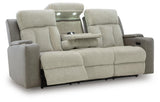 Branthorpe Power Reclining Sofa and Loveseat - PC63204U1