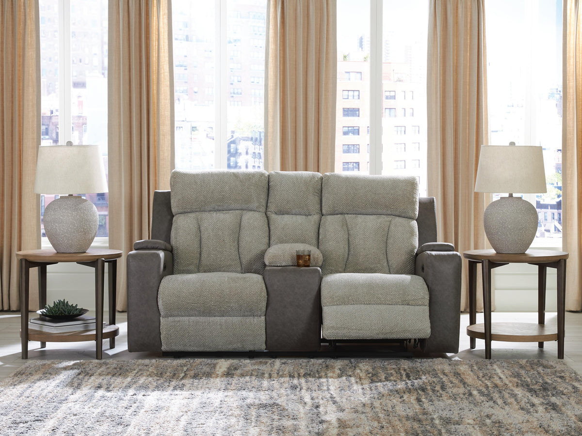 Branthorpe Power Reclining Loveseat with Console - PC6320418