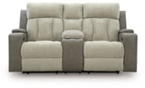 WhipLash Power Reclining Loveseat with Console - PC6320418