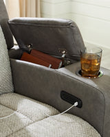 WhipLash Power Reclining Loveseat with Console - PC6320418