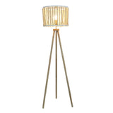 Brillo - 3 Legged Floor Lamp - Brown