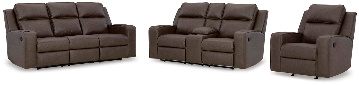 Lavenhorne Reclining Sofa, Loveseat and Recliner - 63306U2