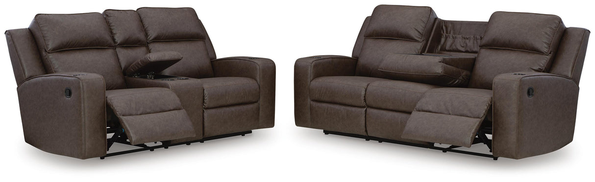Lavenhorne Reclining Sofa and Loveseat - 63306U1