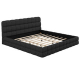 Upholstered Platform Bed With Headboard