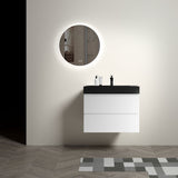Alice - Bathroom Vanity With Large Storage, Sink, Wall Mounted