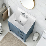 Bathroom Vanity Top With Undermount Sink, 3 Pre Drilled Holes