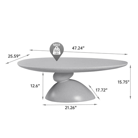 Lucky Stone Shaped Table