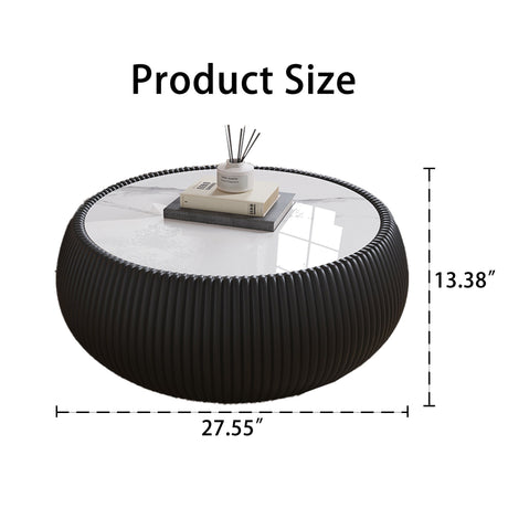 Drum Shaped Coffee Table