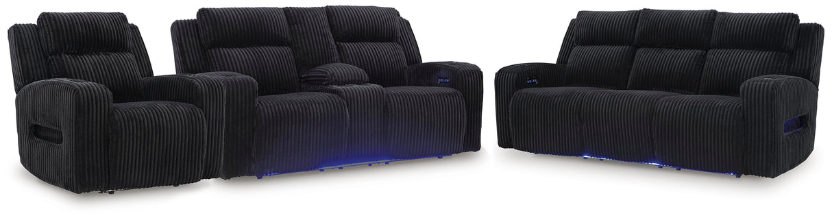 Forest Lake Power Reclining Sofa, Loveseat and Recliner - PC64202U3