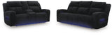 Belvarrow Power Reclining Sofa and Loveseat - PC64202U1
