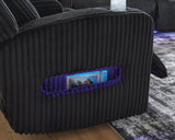 Belvarrow Power Reclining Loveseat with Console - PC6420218