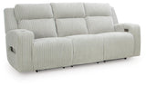 Carvara Power Reclining Sofa and Loveseat - PC64203U2