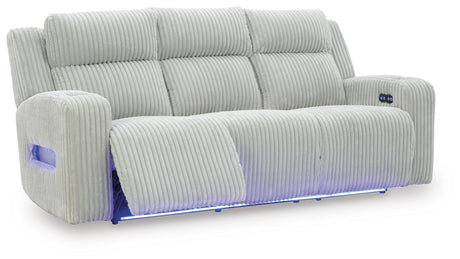Carvara Power Reclining Sofa and Loveseat - PC64203U2