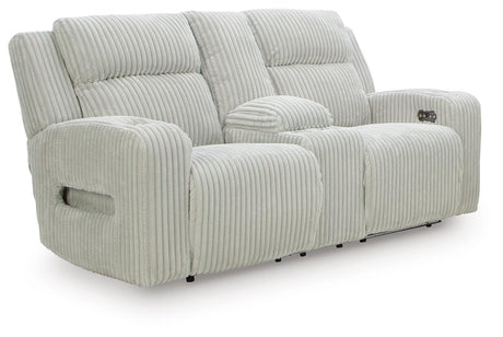 Carvara Power Reclining Sofa and Loveseat - PC64203U2