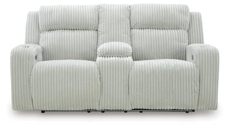 Carvara Power Reclining Sofa and Loveseat - PC64203U2