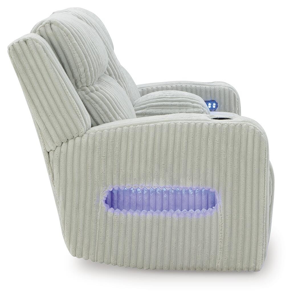 Carvara Power Reclining Sofa and Loveseat - PC64203U2