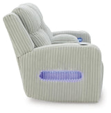 Carvara Power Reclining Sofa and Loveseat - PC64203U2