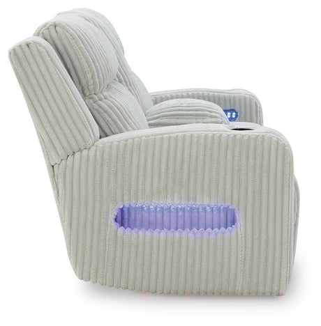 Carvara Power Reclining Sofa and Loveseat - PC64203U2