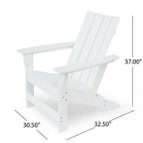Enigmara - Outdoor High Density Resin Adirondack Chair