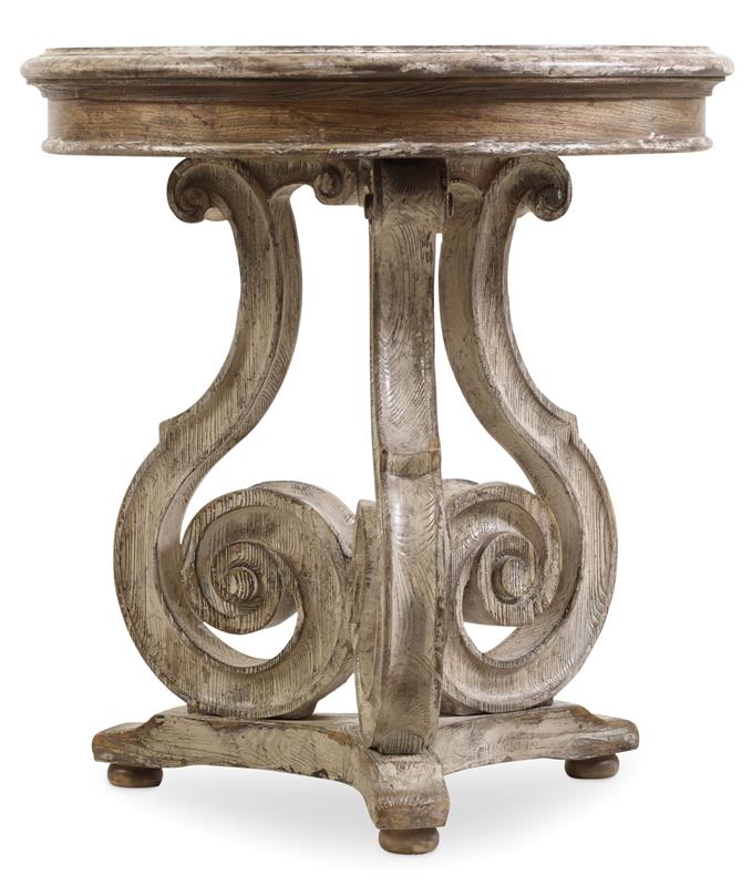 Chatelet Scroll Accent Table - 5351-50002