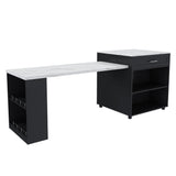 Expandable Kitchen Island With Power Outlet