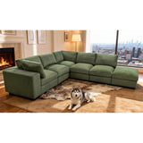 Reversible Modular Sectional Sofa With Custom Configuration