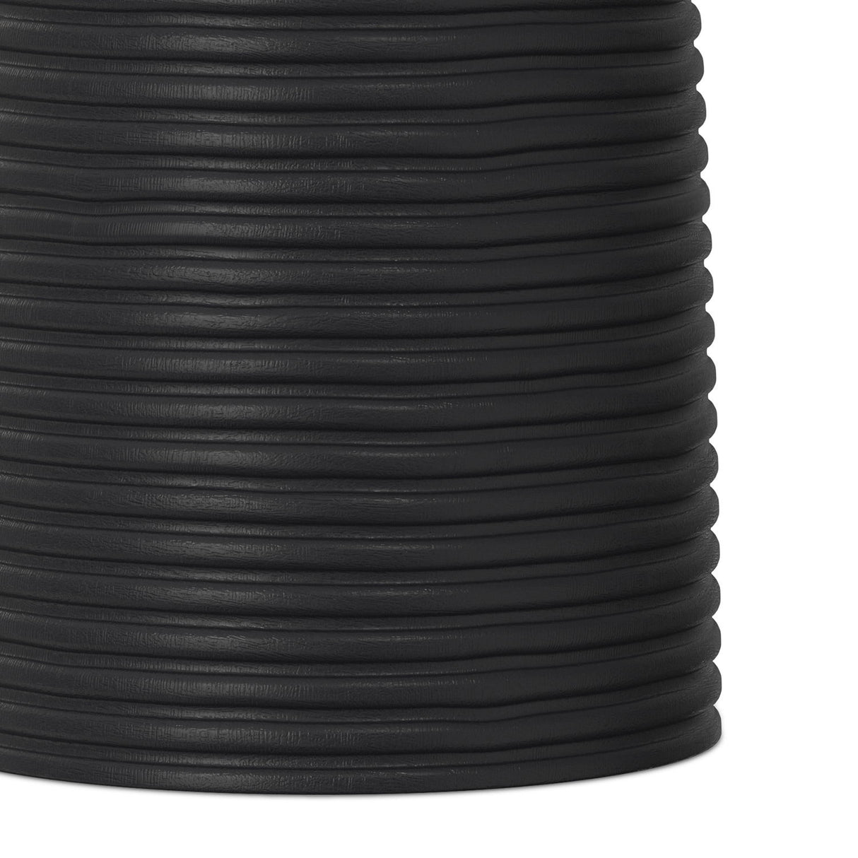 Boyd - Ribbed Accent Table - Black