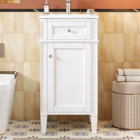 French Style Bathroom Vanity With Sink