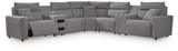 Modmax II 7-Piece Power Reclining Sectional with Audio Consoles - 65906S48