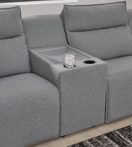 Modmax II 8-Piece Power Reclining Sectional with Console - 65906S47