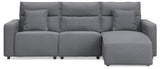 Modmax II 3-Piece Reclining Sofa Chaise - 65906S22