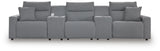 Modmax II 5-Piece Power Reclining Sectional with Consoles - 65906S14