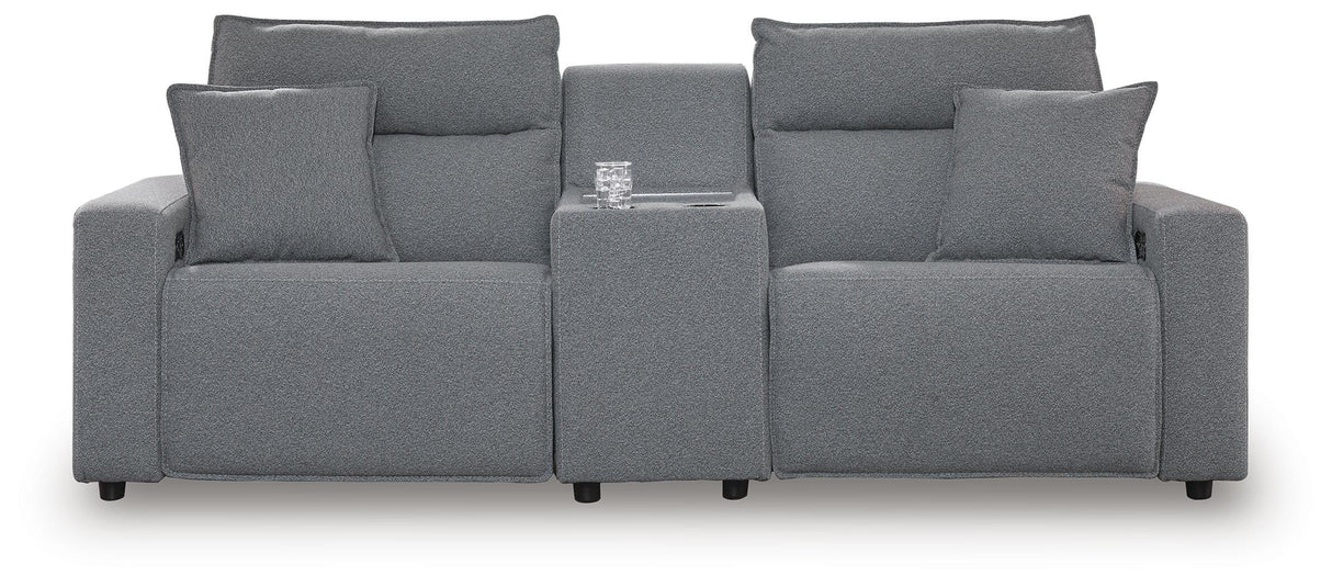 Modmax II 3-Piece Power Reclining Sectional with Console - 65906S3