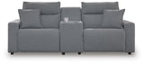 Modmax II 3-Piece Power Reclining Sectional with Console - 65906S3