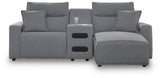 Modmax II 3-Piece Power Reclining Sectional with Chaise - 65906S5