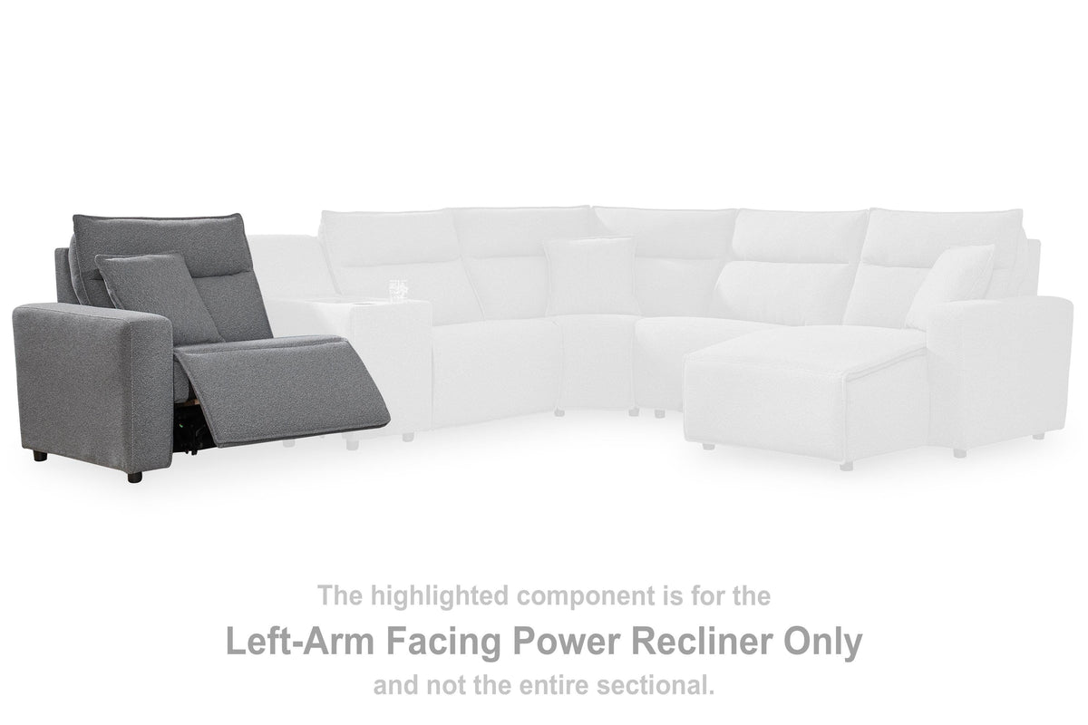 Modmax II Left-Arm Facing Power Recliner - 6590658