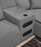 Modmax II 7-Piece Power Reclining Sectional with Chaise and Audio Console - 65906S43
