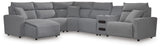 Modmax II 6-Piece Reclining Sectional with Chaise and Audio Console - 65906S29