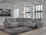 Modmax II 6-Piece Power Reclining Sectional with Chaise and Console - 65906S19