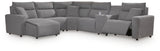 Modmax II 6-Piece Power Reclining Sectional with Chaise and Console - 65906S19